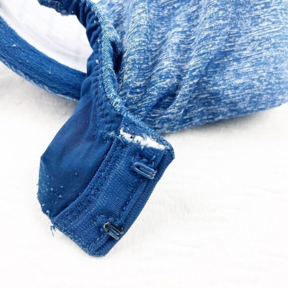 BUY 1 GET 1 FREE Victorias Secret 34D navy blue bra perfect shape space dye - Picture 7 of 10